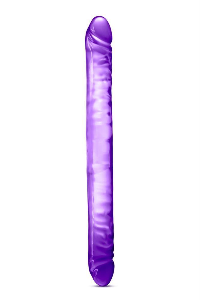 B yours dvojité dildo 45 cm fialové Blush