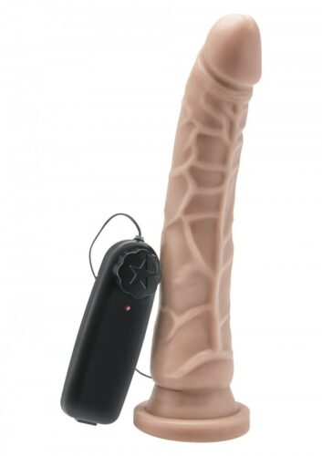 Get Real Dong vibrační dildo s ovladačem 20 cm - tělové ToyJoy