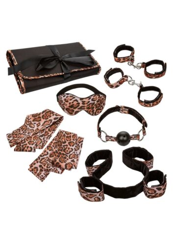 BDSM Surrender set leopard California Exotic Novelties