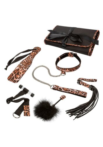 BDSM Adventure set leopard California Exotic Novelties