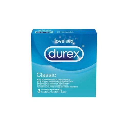 Durex kondomy Classic 3 ks Durex