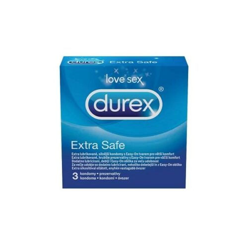 Durex kondomy Extra Safe - 3 ks Durex