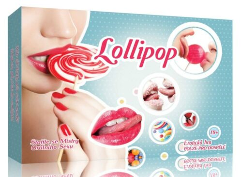 Lollipop orální pohlazení Erotická stolní společenská hra