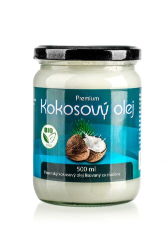 SonnenMacht Premium BIO Kokosový olej 500 ml Allnature