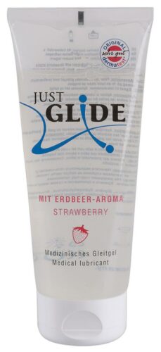 Just Glide Lubrikační gel - jahoda 200 ml Just Glide