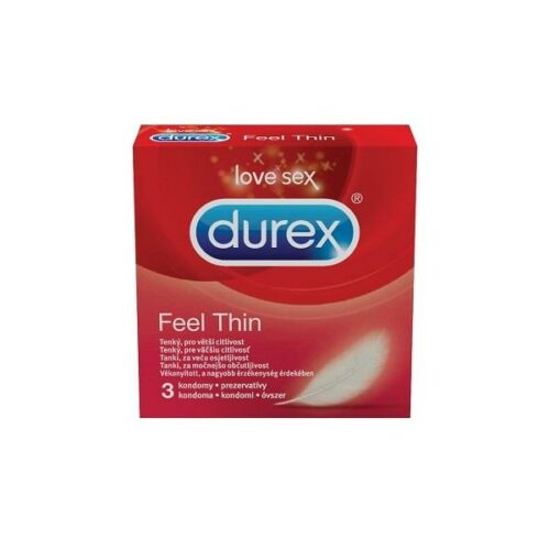 DUREX kondomy Feel Thin 3 ks Durex