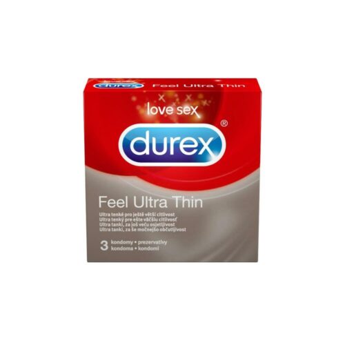 DUREX kondomy Feel Ultra Thin 3 ks Durex