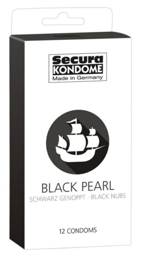 Secura kondomy Black Pearl 12 ks Secura