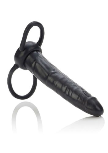 Accommodator Anální Dildo černé - stimulace vaginální i anální najednou California Exotic Novelties