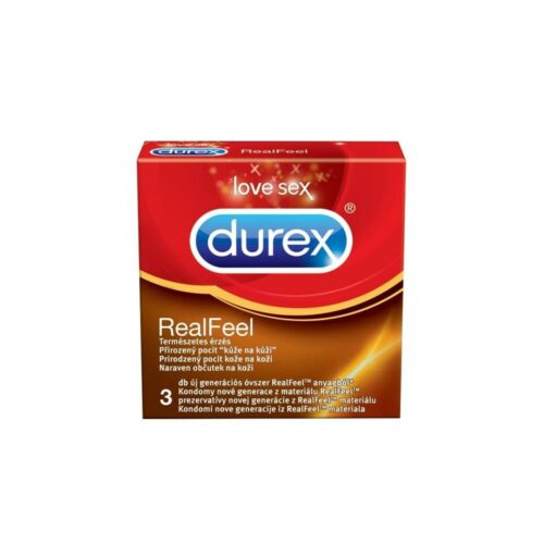 DUREX kondomy Real Feel 3 ks Durex