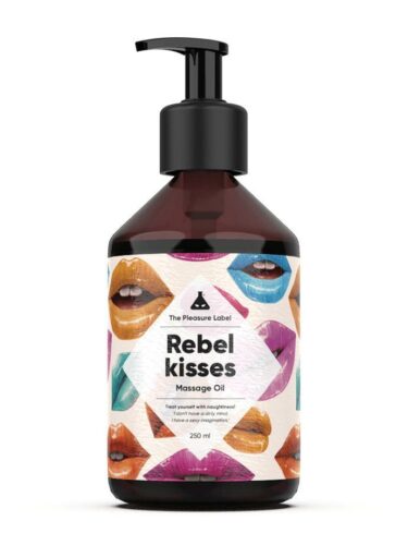 Rebel Kisses masážní olej 250 ml The Pleasure Label