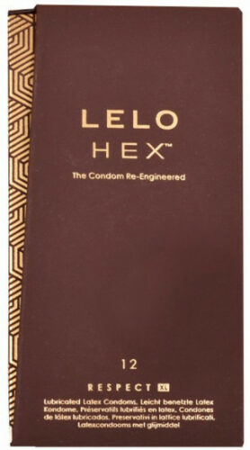 LELO Hex Respect – XL kondomy (12 ks)