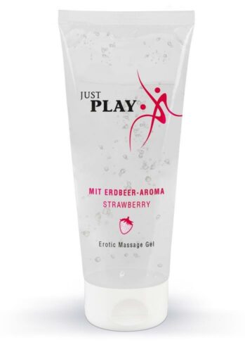 Just PLAY lubrikační gel - jahoda 200 ml Just Glide