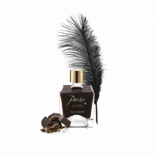 Bijoux Indiscrets Poeme Dark Chocolate – malování na tělo (50 ml)