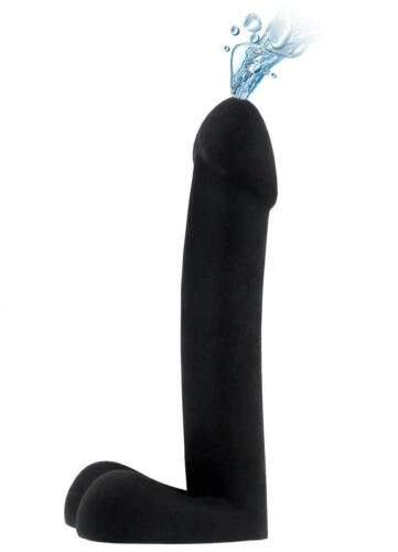 BASIC X Amadeo stříkající dildo černé BASIC X