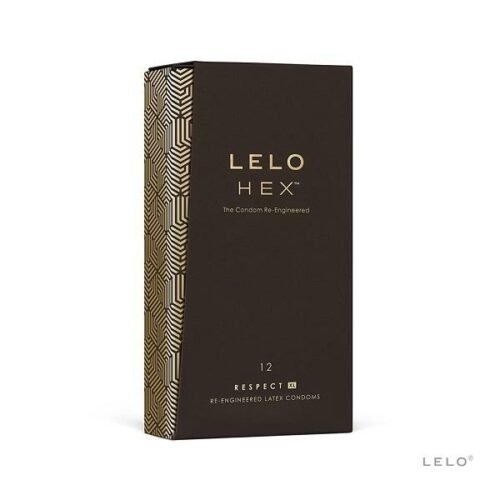 Lelo HEX respect XL kondomy 12 ks Lelo