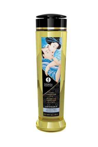 Shunga Adorable Coconut masážní olej 240 ml Shunga