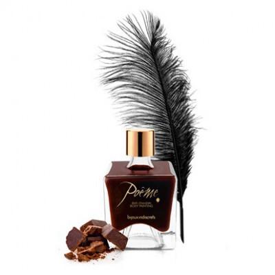 Bijoux Indiscrets Poeme tmavá čokoláda na tělo 50 ml Bijoux Indiscrets