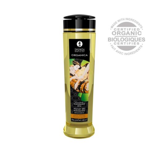 Shunga Organica Almond Sweetness masážní olej  240 ml Shunga