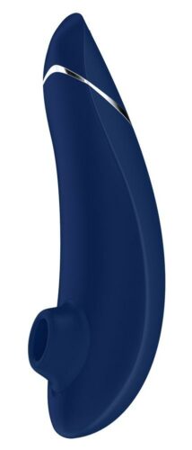 Womanizer Premium masážní strojek blue/chrome Womanizer