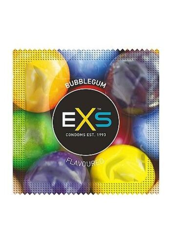 EXS  kondom Bubble Gum - 1 ks EXS