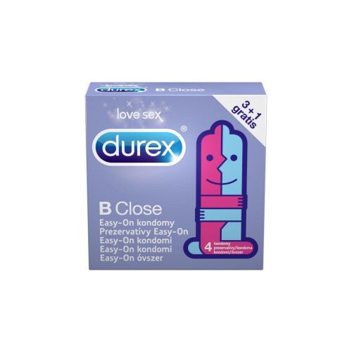 DUREX kondomy B Close 4 ks Durex