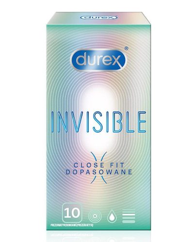 DUREX kondomy Invisible Close Fit 10 ks Durex