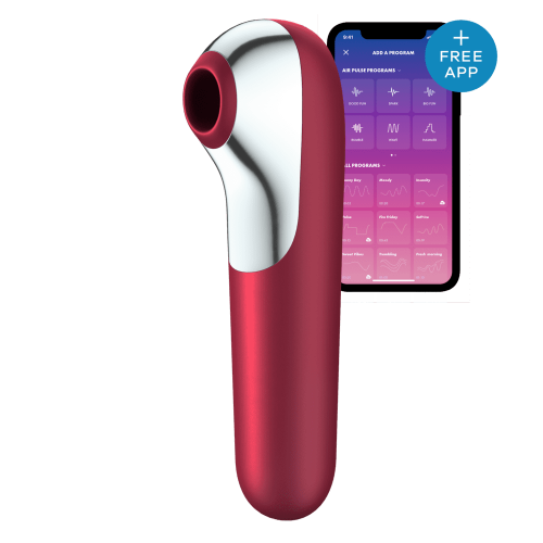 Satisfyer Dual Love podtlakový stimulátor s vibrátorem 2v1 Satisfyer