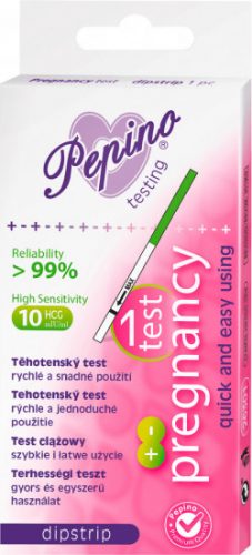 Těhotenský test Pepino Dipstrip