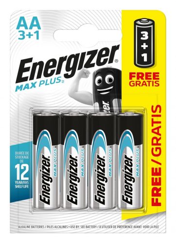 Energizer MAX Plus baterie Tužka AA/4 3+1 zdarma Energizer