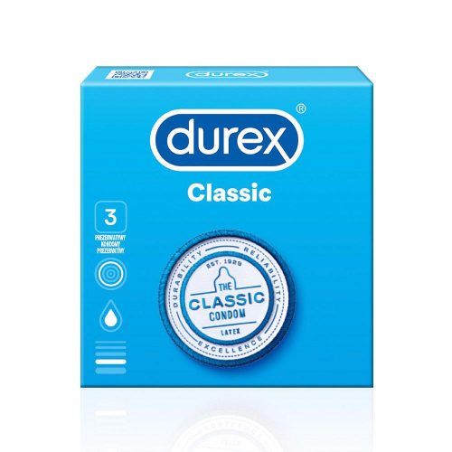 Durex Classic kondomy 3 ks Durex