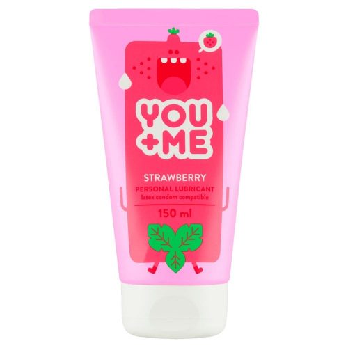 You and Me Lubrikační gel Jahoda 150 ml you  &  me