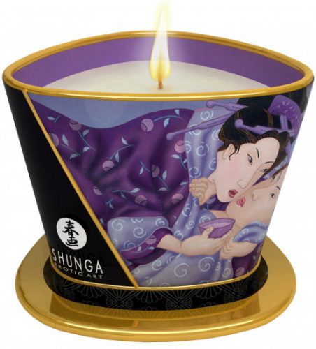 Shunga libido stimulující masážní svíčka Exotic Fruits (170 ml)