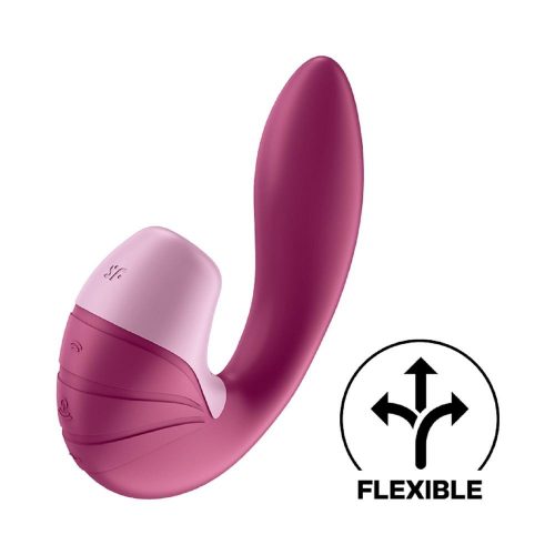 Satisfyer Supernova tlakový stimulátor a vibrátor 2v1 - Berry Satisfyer