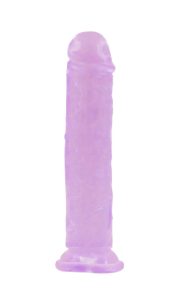 BASIC X Perry gelové dildo s přísavkou fialové vel. M BASIC X