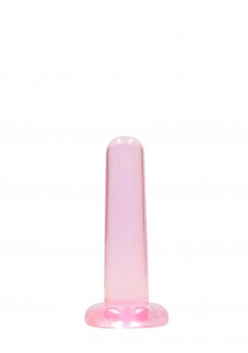 REALROCK Non Realistic dildo rovné hladké 14 cm - růžové RealRock