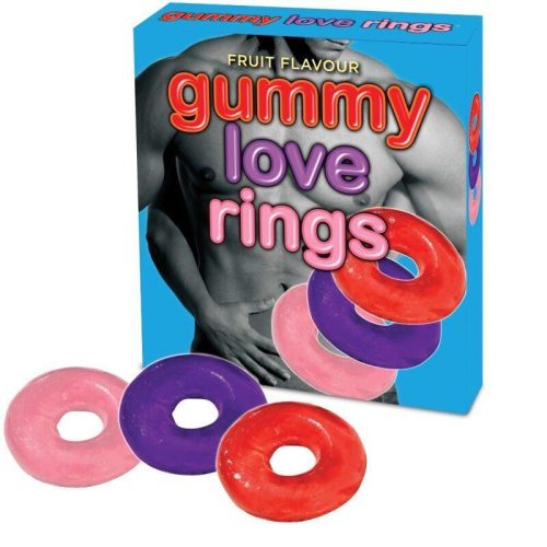 Love rings Cherry Sladké erekční kroužky 3 ks Spencer Fleetwood