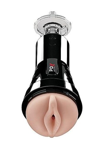 PDX Elite Cock Compressor Vibrating Stroker Masturbátor PDX Elite