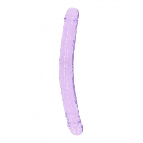 Realrock Oboustranné dildo 34 cm - fialové RealRock