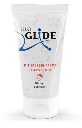 Just Glide Lubrikační gel - jahoda 50 ml Just Glide