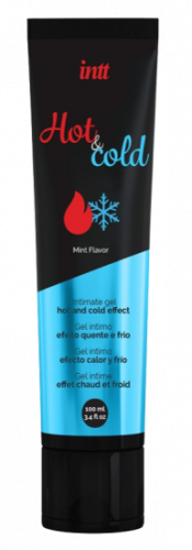 Chladivý slíbatelný lubrikační gel Hot & Cold (100 ml)