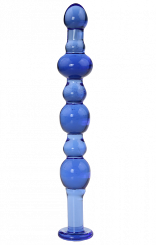 Skleněné dildo Noble Illusion No.1 (16 cm)