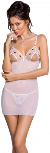 Lovelia Chemise White