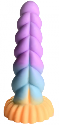 Silikonové dildo s přísavkou Mystique Unicorn (21 cm) + dárek Natural gel 15 ml