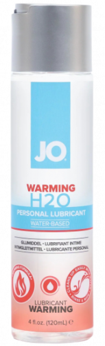 System JO Lubrikační gel H2O Warming (120 ml)