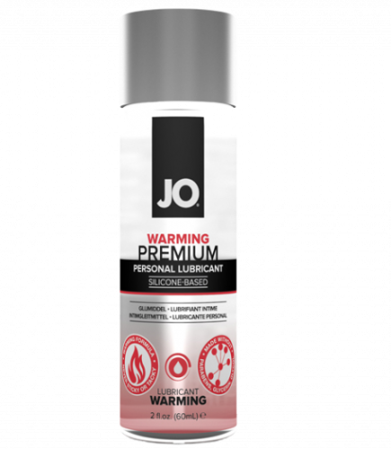 System JO Silikonový lubrikační gel Premium Warming (60 ml)