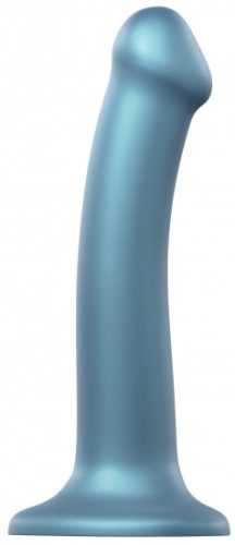 Strap-on-me dildo s přísavkou Metallic Shine M (18 cm)