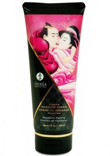 Shunga Masážní krém Raspberry Feeling (200 ml)