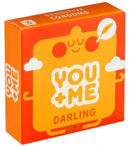 You Me DARLING - ultra tenké kondomy (3 ks)