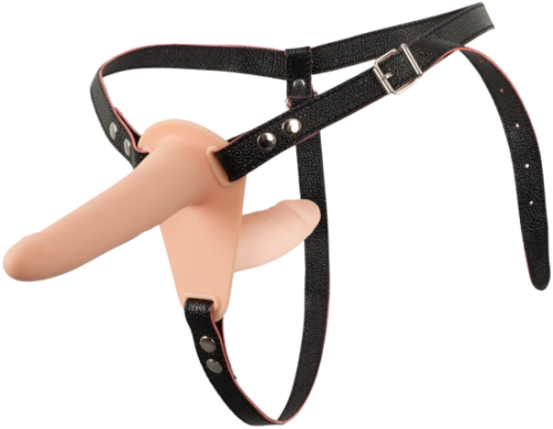 Vibrating Double Strap-On